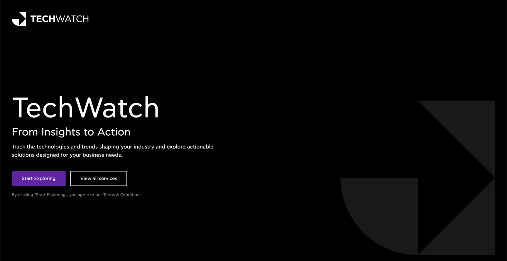 TechWatch competitive intelligence platform — AI-powered industry trend analysis